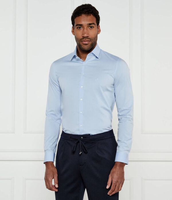 

Рубашка Calvin Klein Slim Fit, голубой