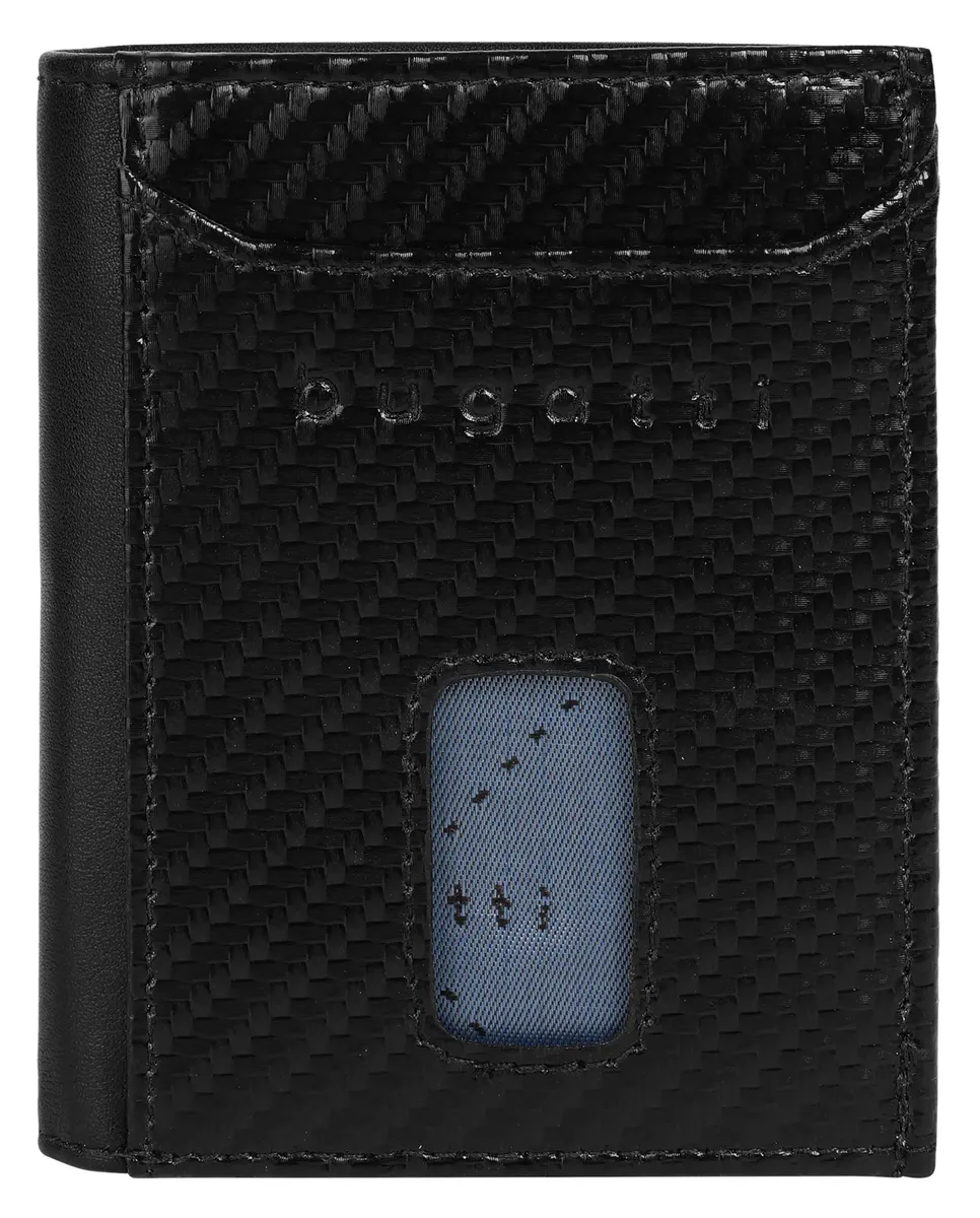 

Кошелек bugatti "SECURE SLIM", натуральная кожа, черный
