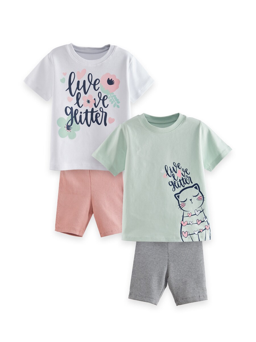 

Пижама Denokids Flowers, разноцветный