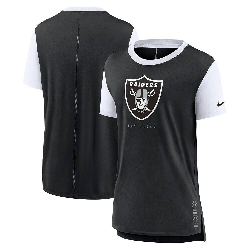 

Женская черная футболка Nike Las Vegas Raiders Team, цвет Lvr Black