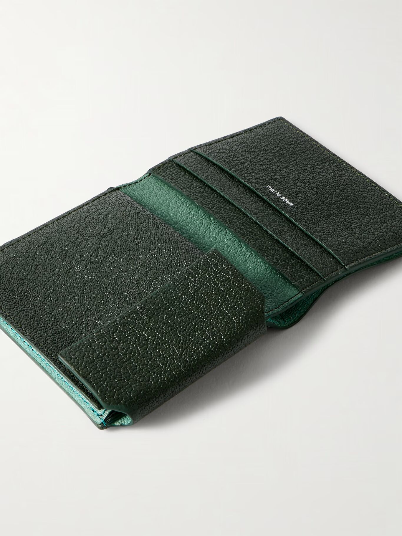 

Кошелек-купюрница из натуральной кожи PAUL SMITH, зеленый