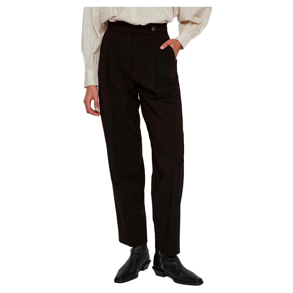 

Брюки Vila Clory Pleat High Waist, черный