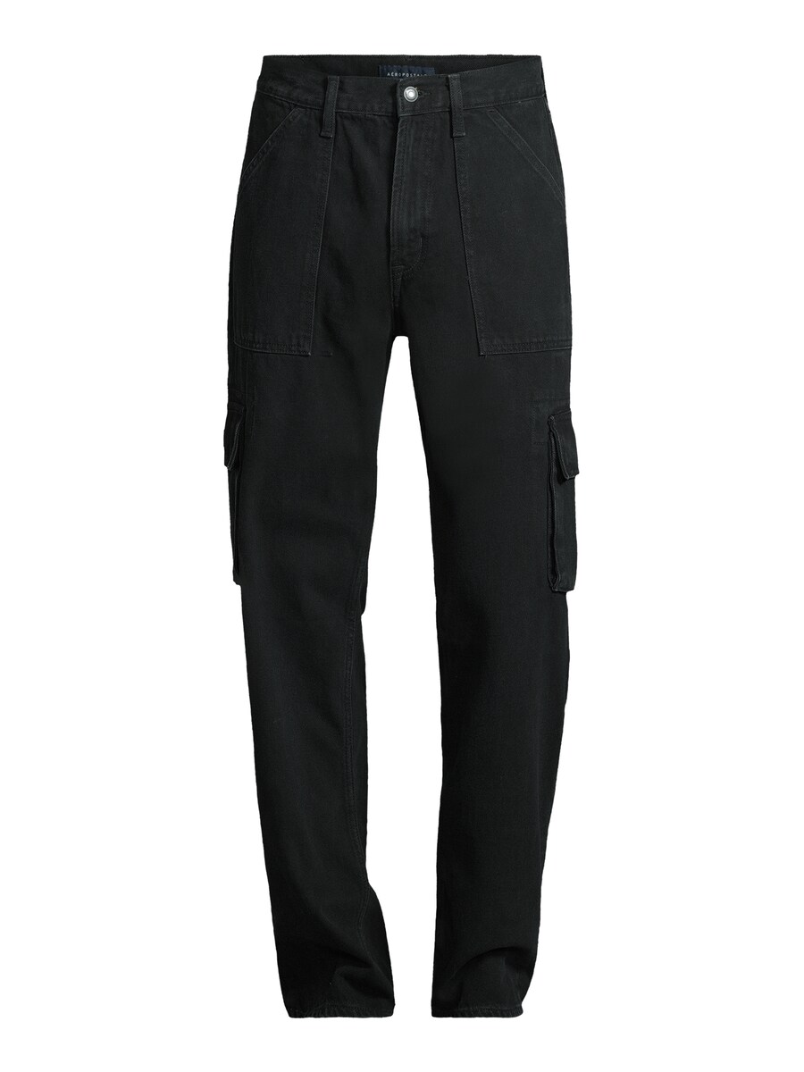 

Джинсы AÉROPOSTALE Regular Cargo Jeans, черный