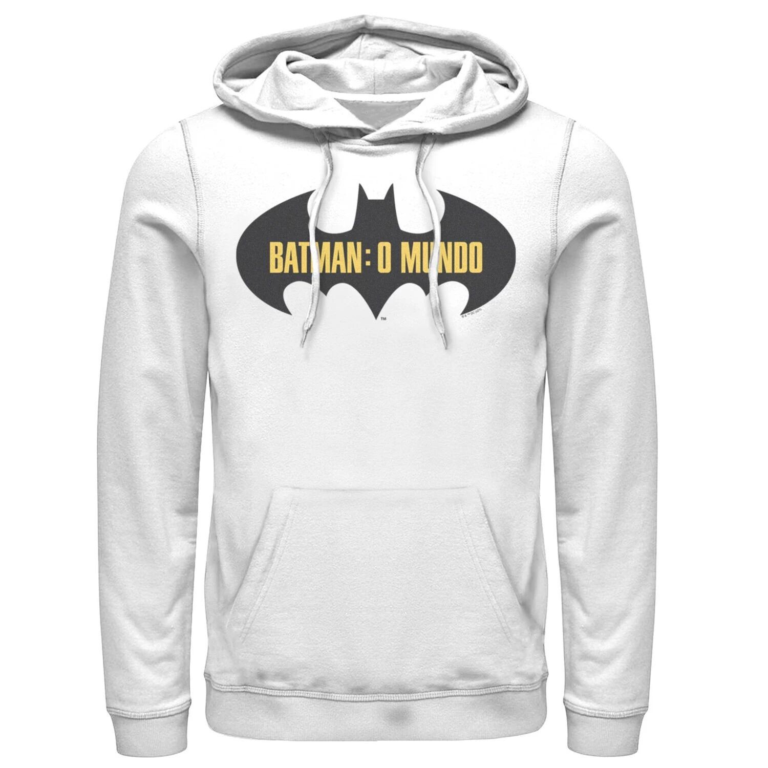 

Мужская толстовка с логотипом Batman: O Mundo Brazil Licensed Character