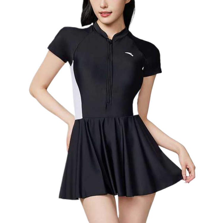 

Купальник слитный One piece ANTA, черный/белый