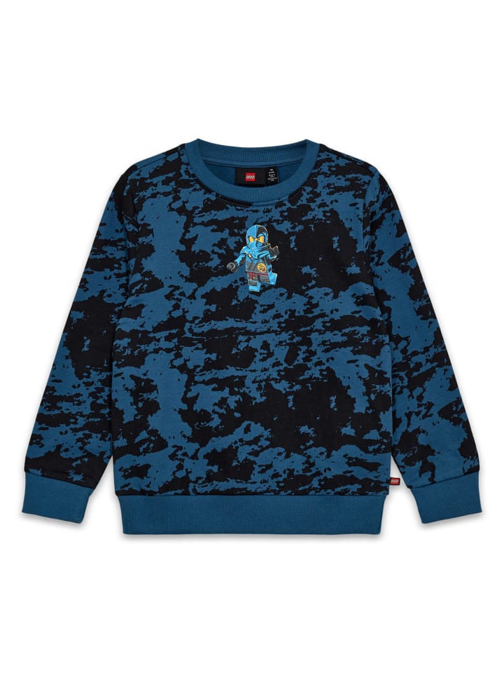 

Толстовка LEGO wear Sweatshirt LEGO NINJAGO - LWSCOUT 603, цвет Middle Blue