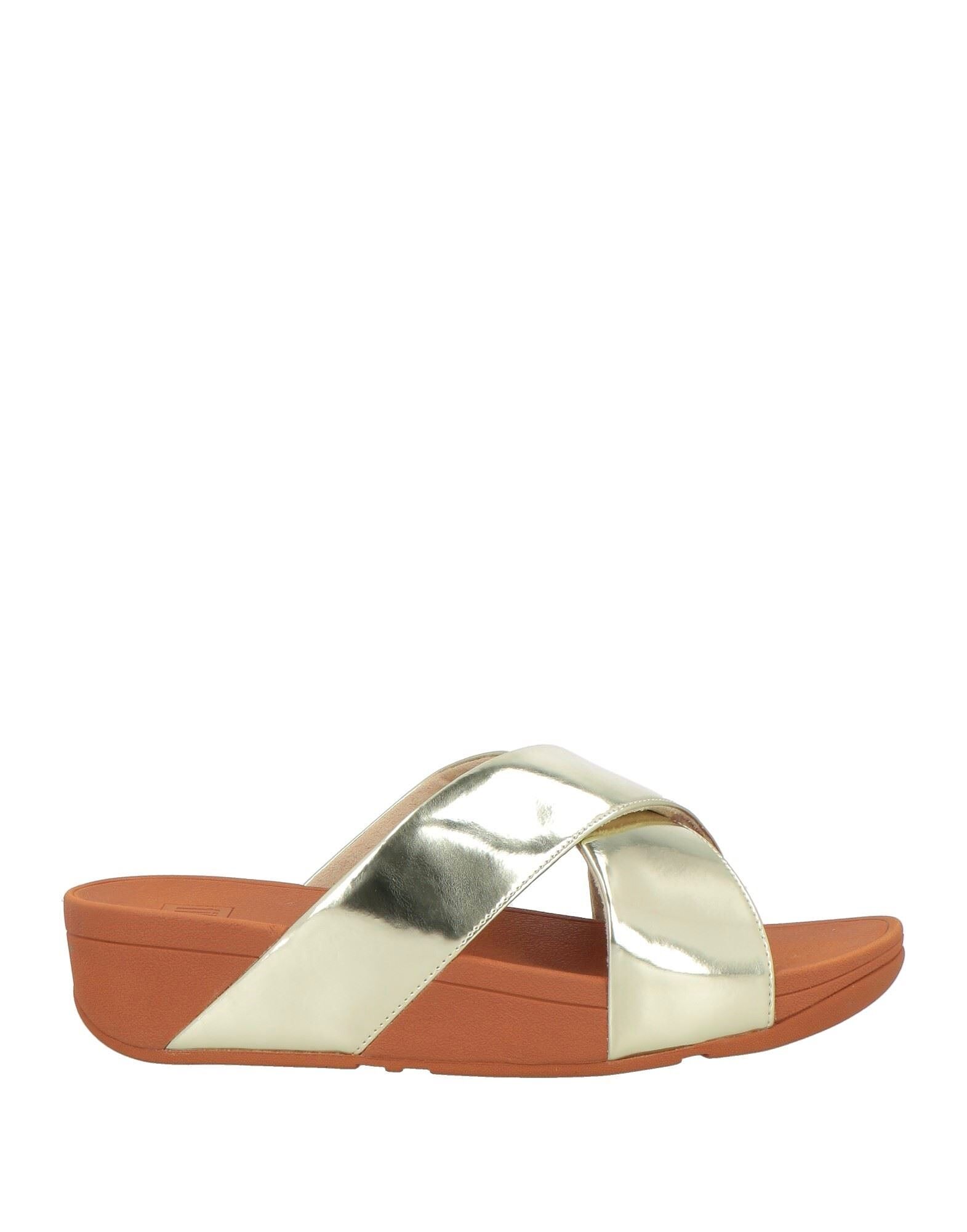 Сандалии Fitflop, платиновый