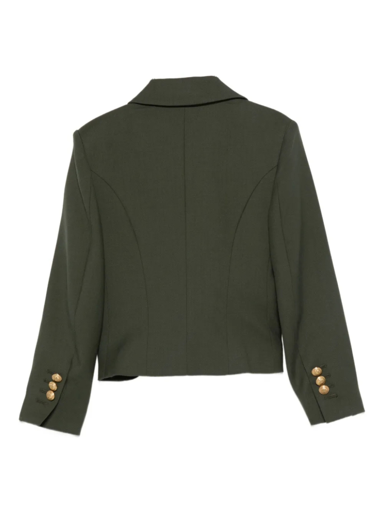 

Укороченный блейзер Balmain Kids, зеленый