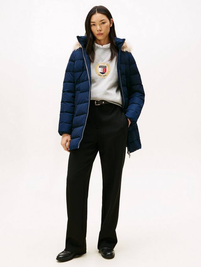 

Водоотталкивающая пуховая куртка Tommy Hilfiger, Dark Night Navy