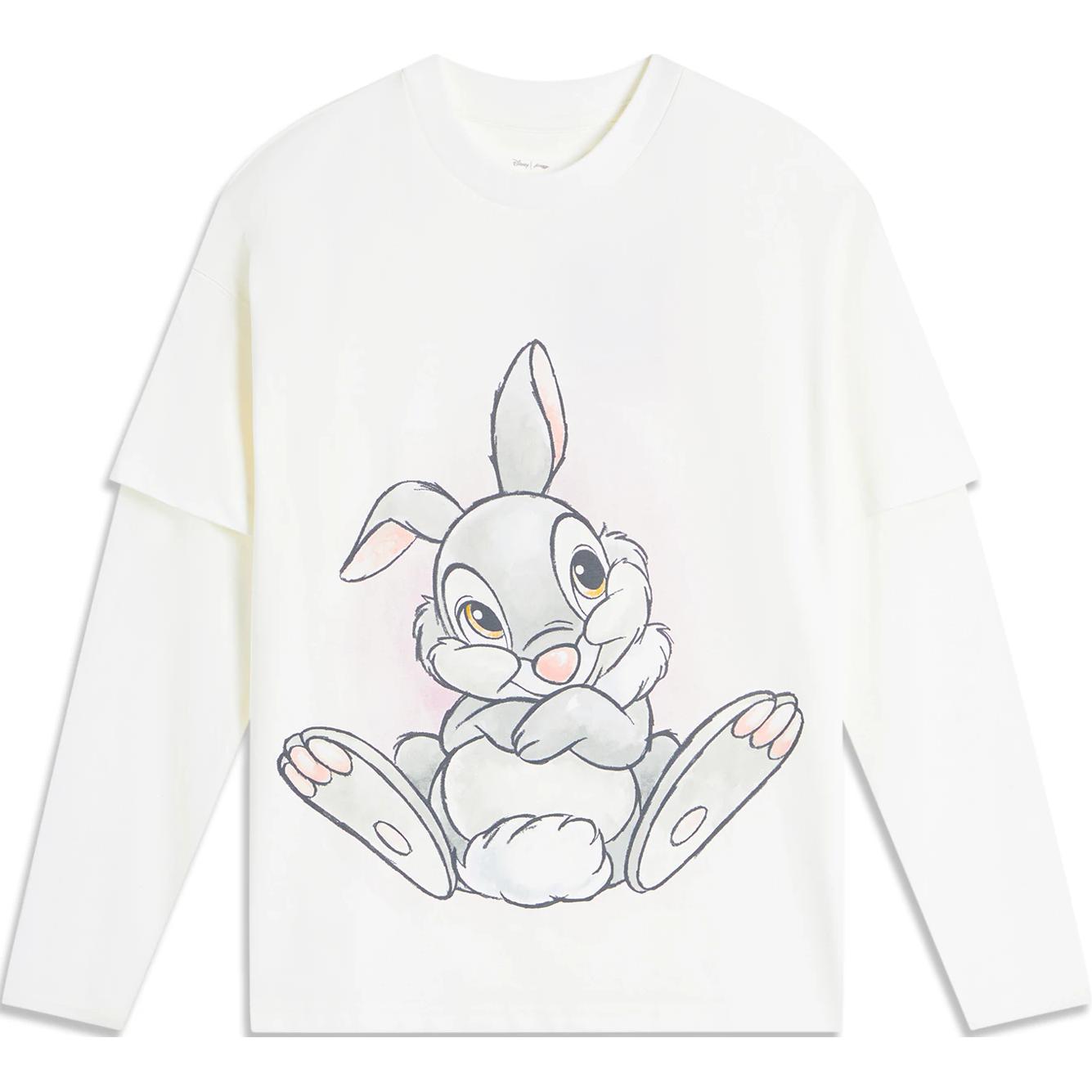 

Футболка LiNing x Disney Sports Life Collection женская, цвет слоновая кость