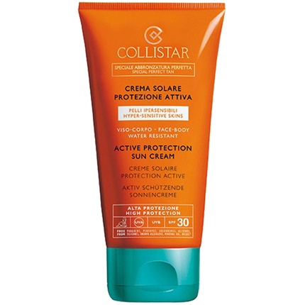 

Идеальный загар активный защитный крем для лица и тела Spf 30 унисекс 150 мл Collistar