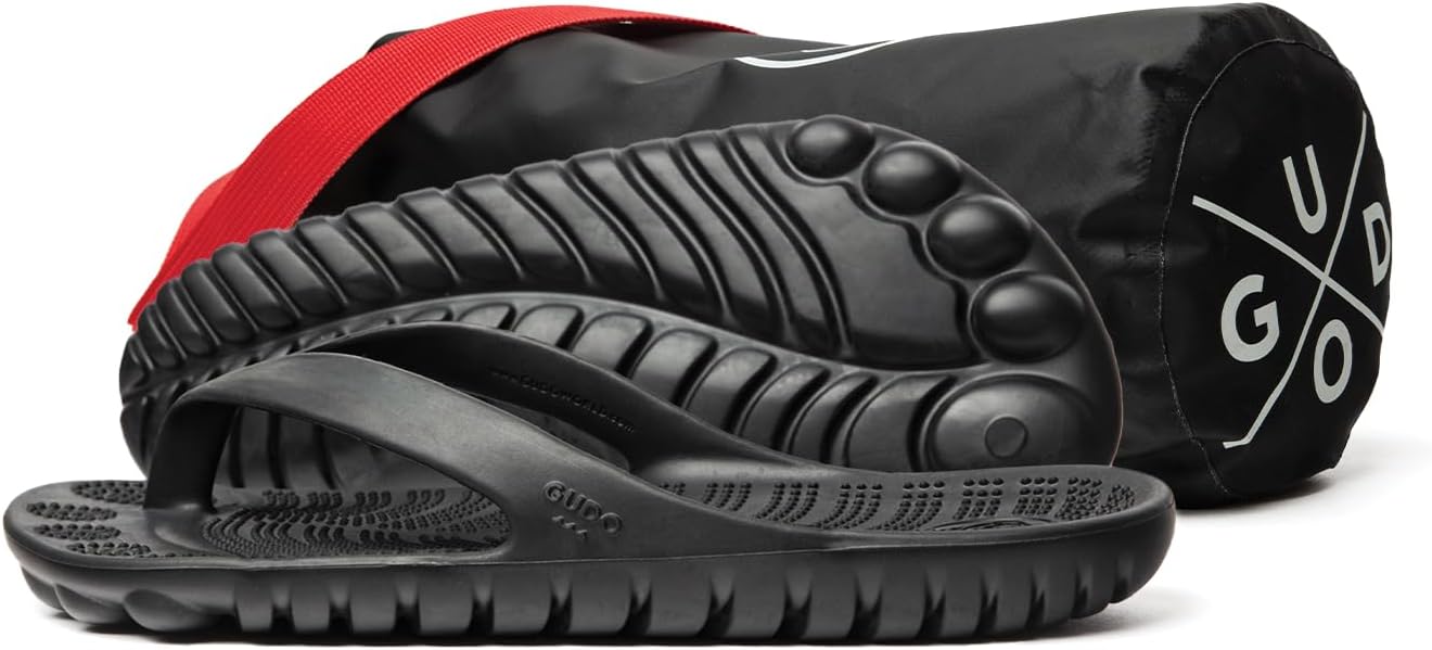 

Сандалии GUDO и водонепроницаемая сумка DryBag- сочетают комфорт и красивую эстетику, стимулируя рефлексологические точки стоп. Сандалии для женщин и мужчин, вдохновленные отпечатками ног на пляже, с массажной подошвой из EVA-пены Gudo World, че...