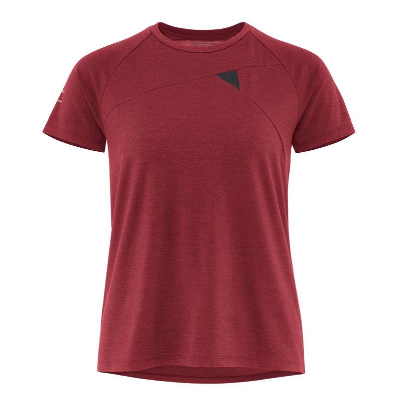 

Футболка Fafne Quick Dry женская Klattermusen, Dark Umber Dark Russet