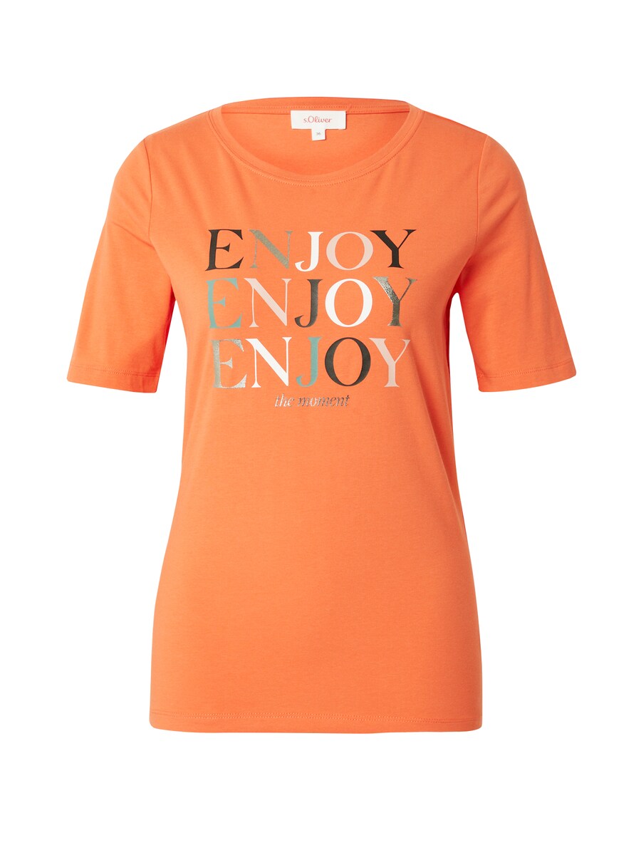 

Футболка s.Oliver Shirt, цвет lobster