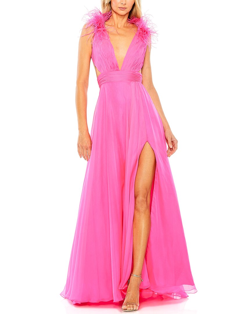 

Платье Mac Duggal А-силуэта, розовый