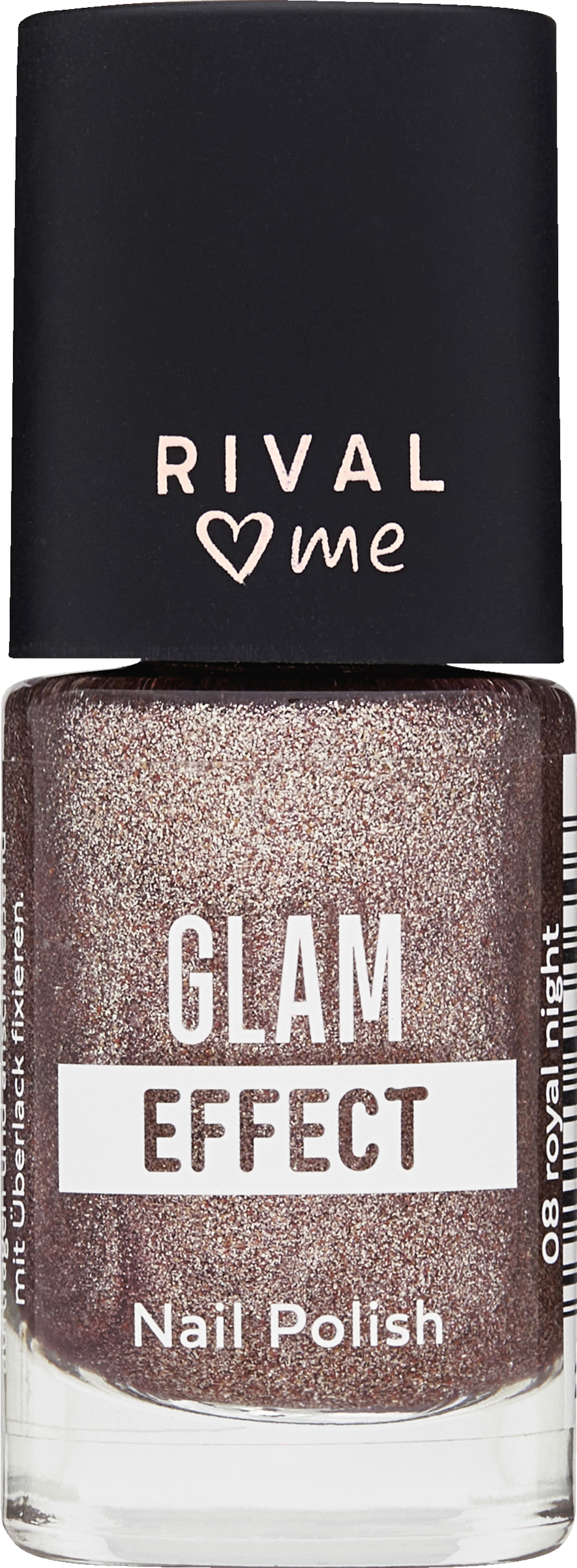 

Лак для ногтей RIVAL loves me Glam Effect 08 royal night
