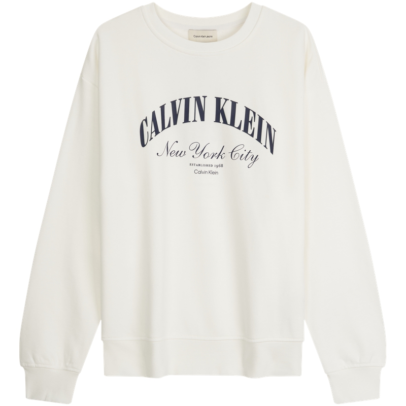Свитшот Women's Calvin Klein, yaf-айвори — фото 3