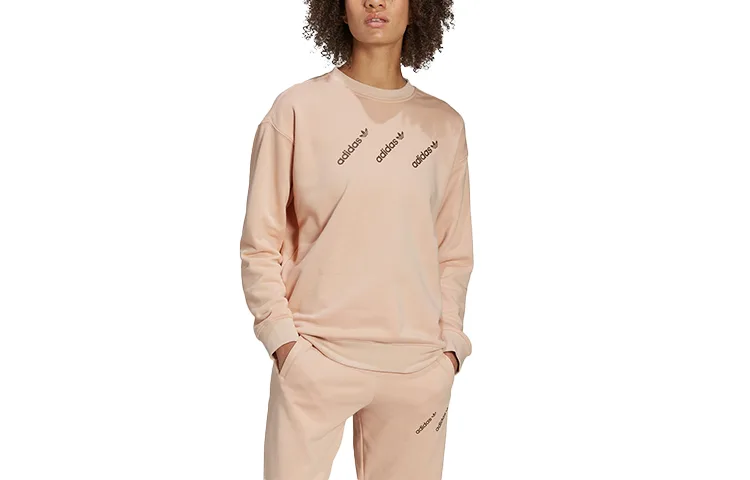 Adidas Originals Свитшот женский красный розовый