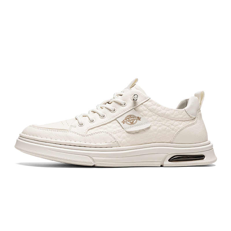 

G.N.SHIJIA Дышащие и легкие мужские низкие кеды белые, цвет White