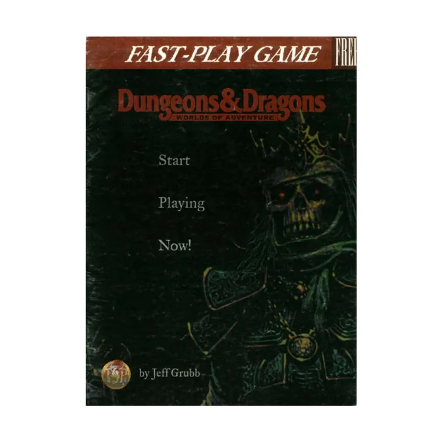 

Fast-Play Game - The Ruined Tower, Advanced Dungeons & Dragons (2nd Edition) - Modules & Adventures, мягкая обложка
