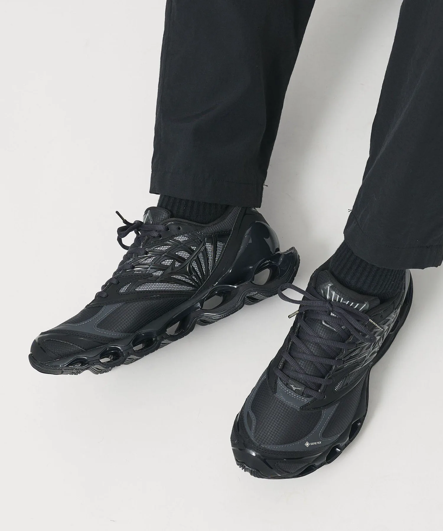 Кроссовки MIZUNO Wave Prophecy LS GORE-TEX Beauty&Youth United Arrows, Black — фото 2