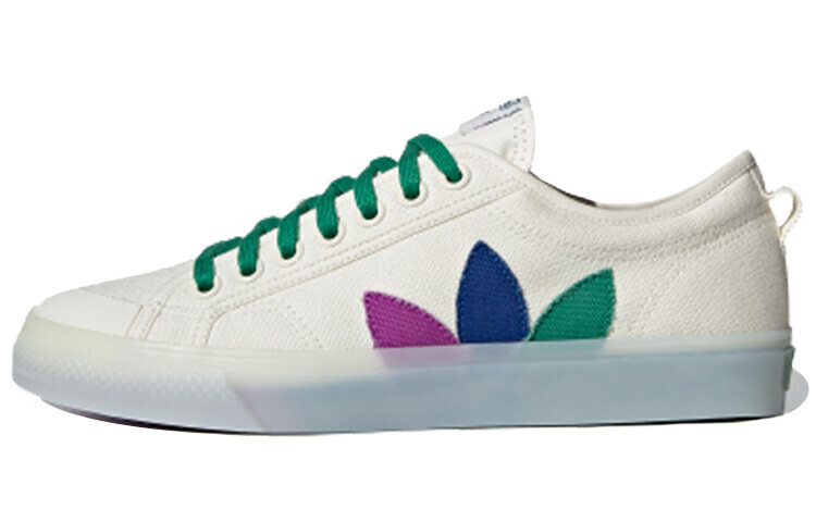 

Кроссовки Adidas Originals Originals Nizza Pride 'White Green Blue', Серый, Кроссовки Adidas Originals Originals Nizza Pride 'White Green Blue'