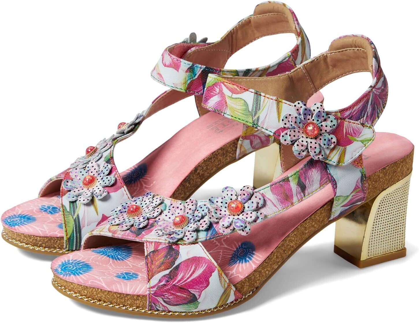 

Босоножки Illuminated L'Artiste by Spring Step, цвет Pink Multi