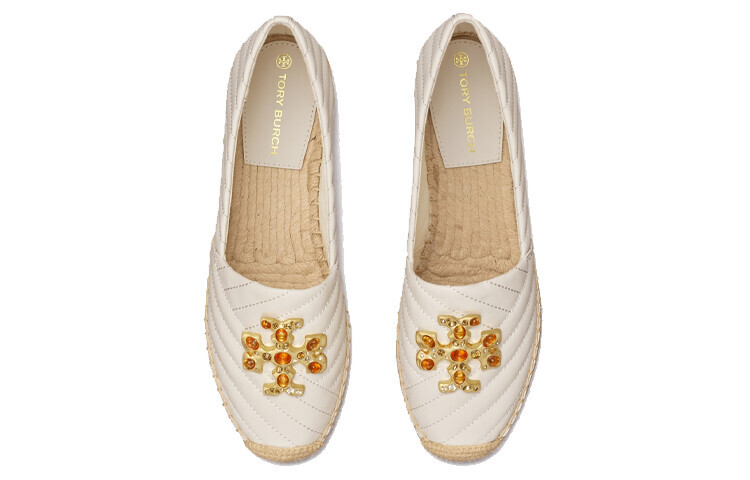Женская повседневная обувь женская белая Tory Burch — фото 4