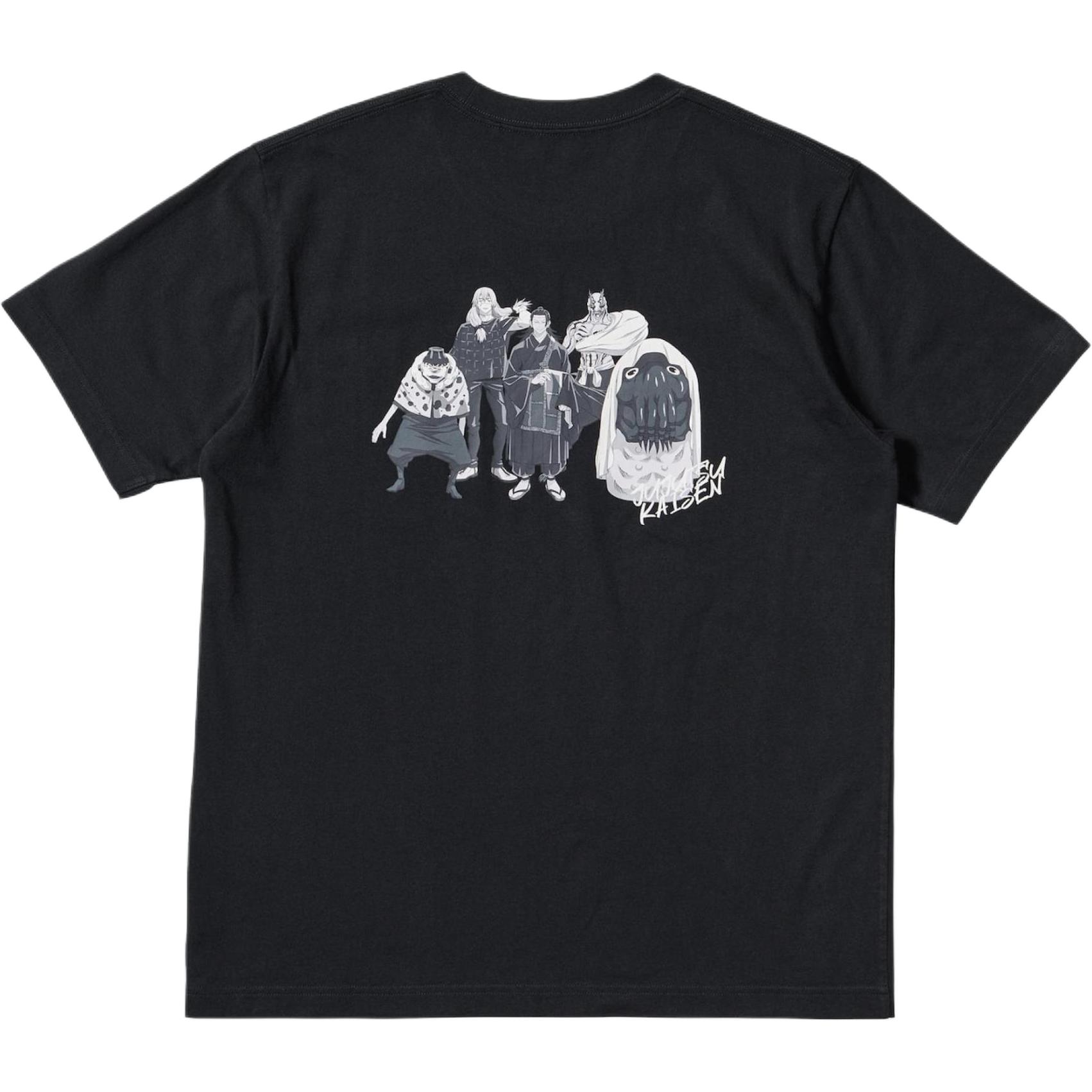 UNIQLO Футболка X Spell Fight Co titled Series Unisex Black — фото 3