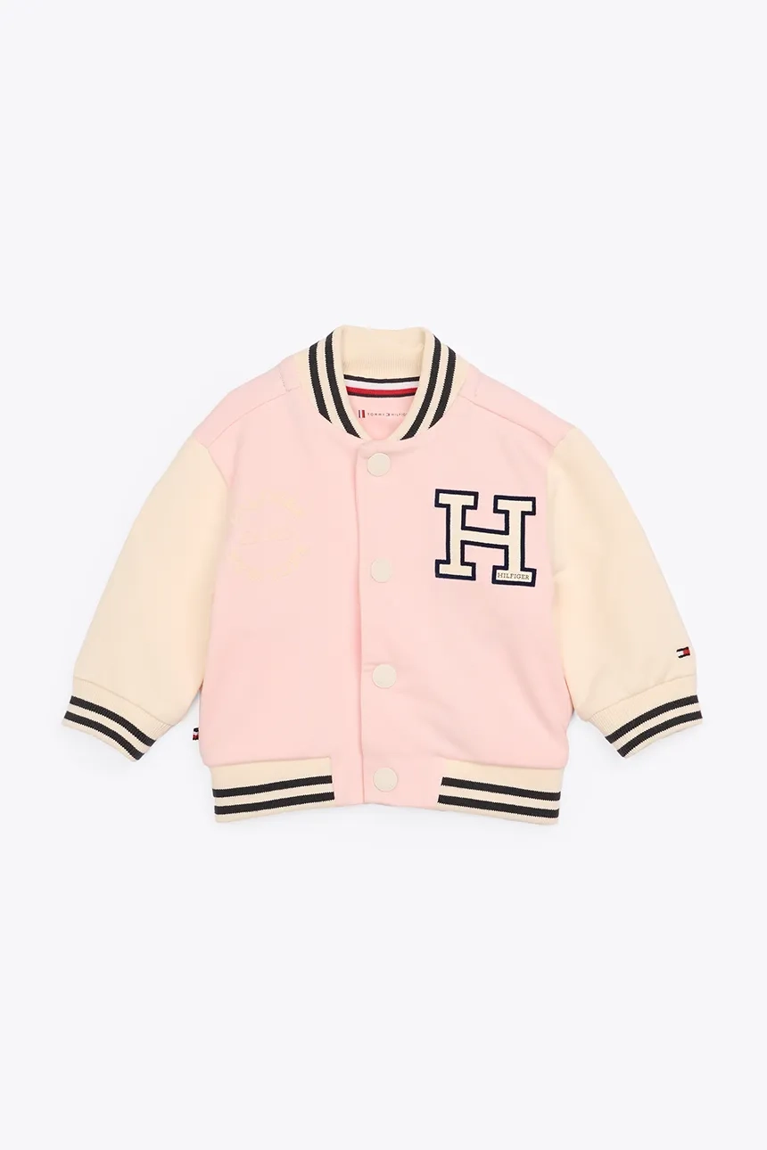 

Детская толстовка Tommy Hilfiger, розовый