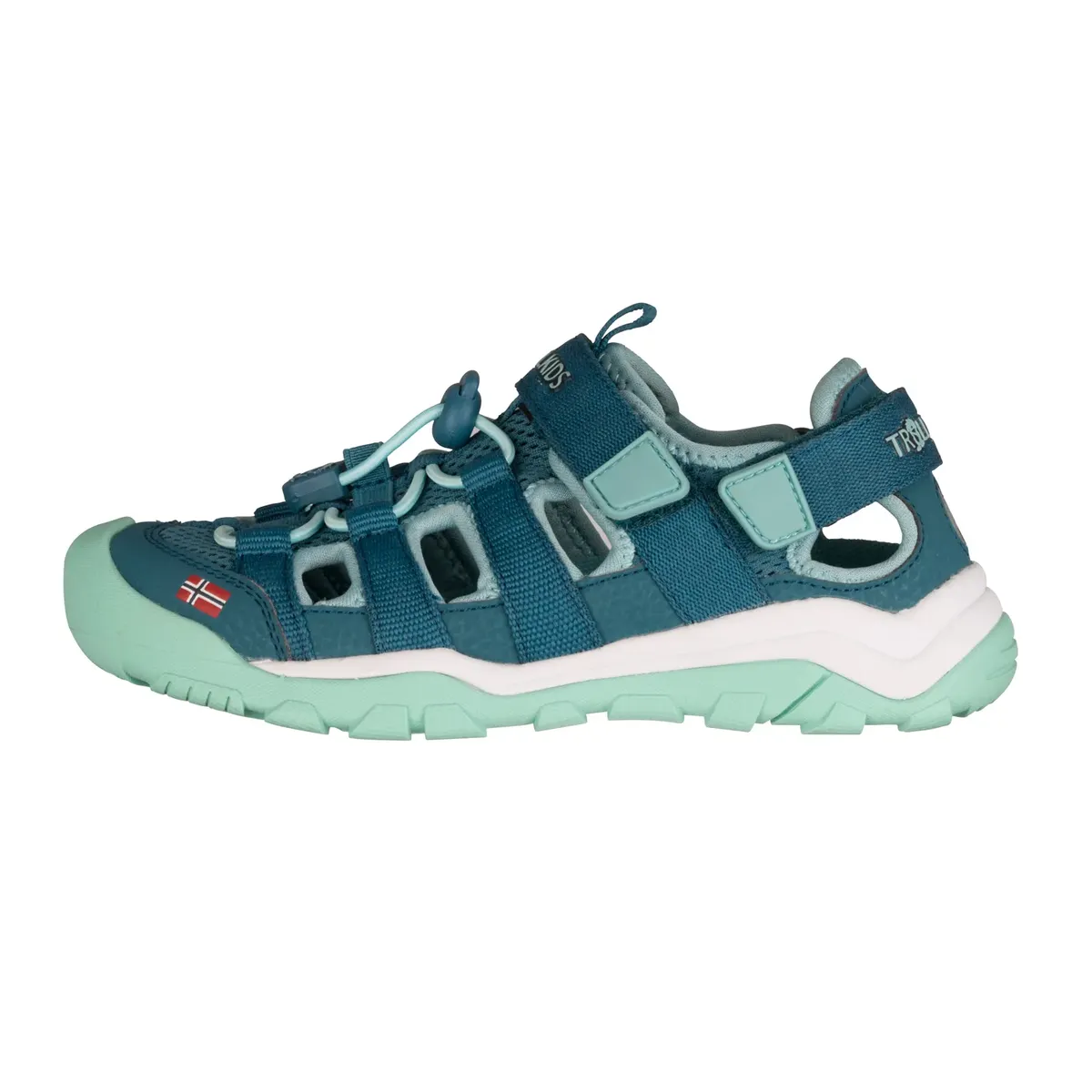 Уличные сандалии TROLLKIDS "KIDS KRISTIANSAND SANDAL XT", цвет Teal/Aqua — фото 3