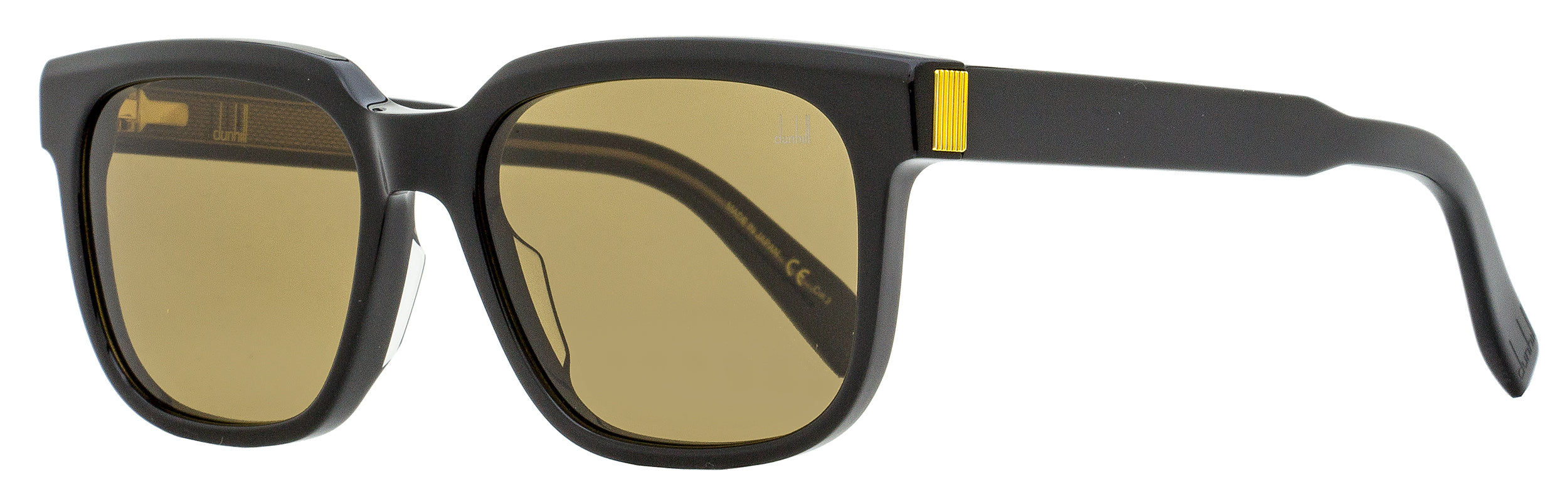 

Солнцезащитные очки Dunhill Unisex Rectangular DU0002S 001 Black/Gold 54 мм