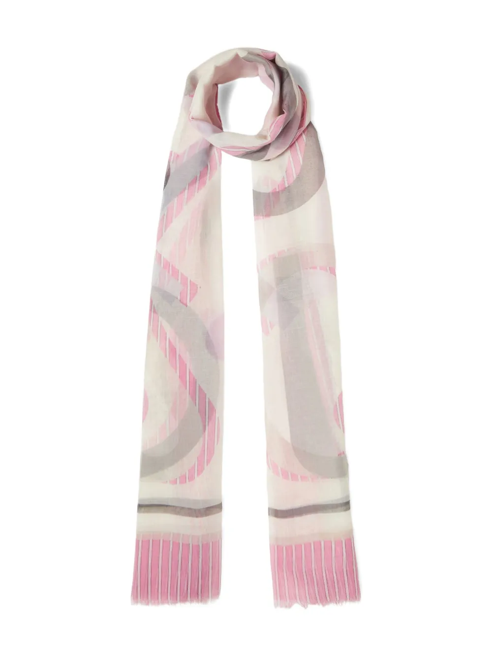 

Шарф с графическим узором Liu Jo, нейтральный