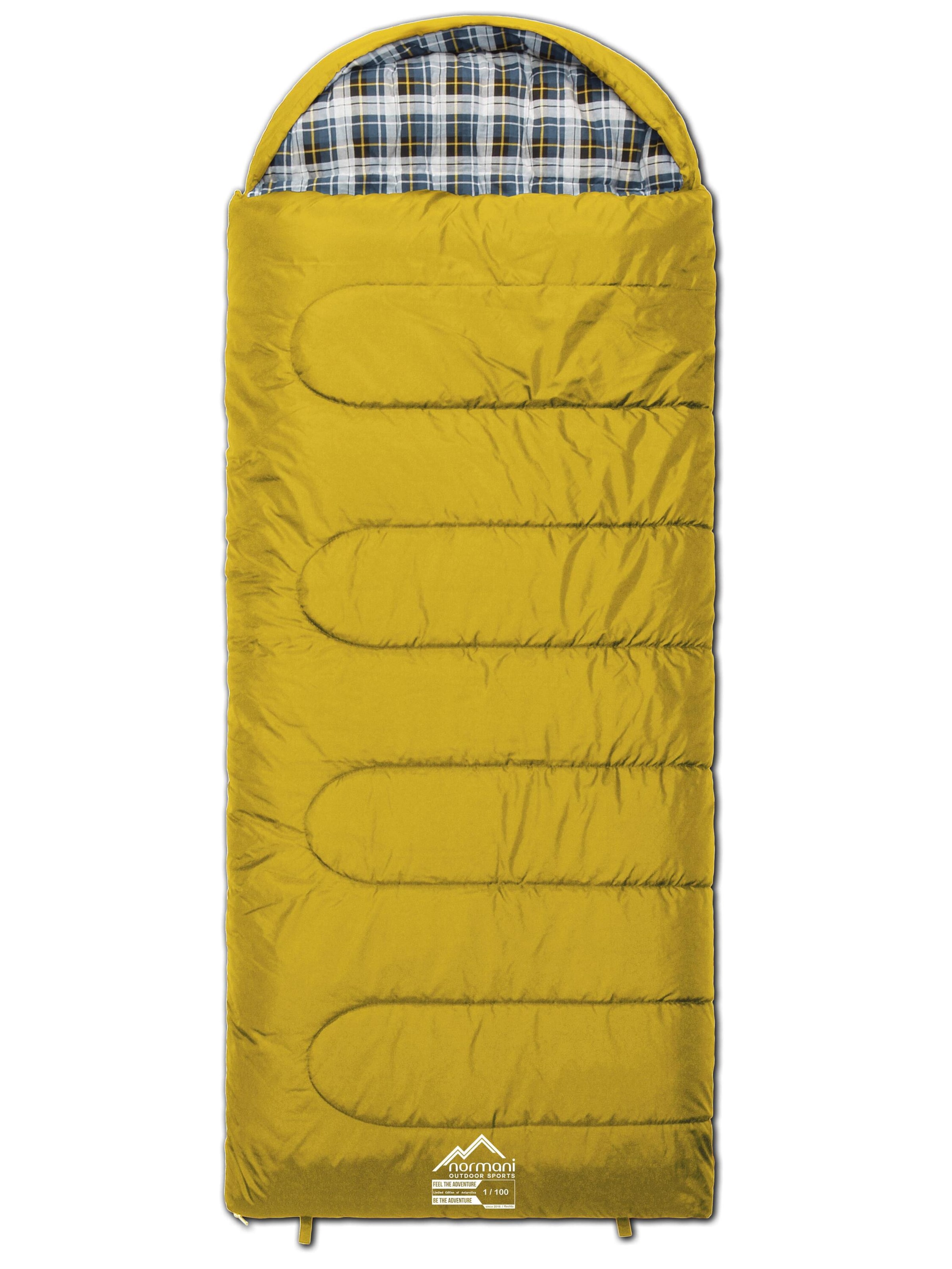 

Normani Спальный мешок 'Antarctica' в желтом цвете