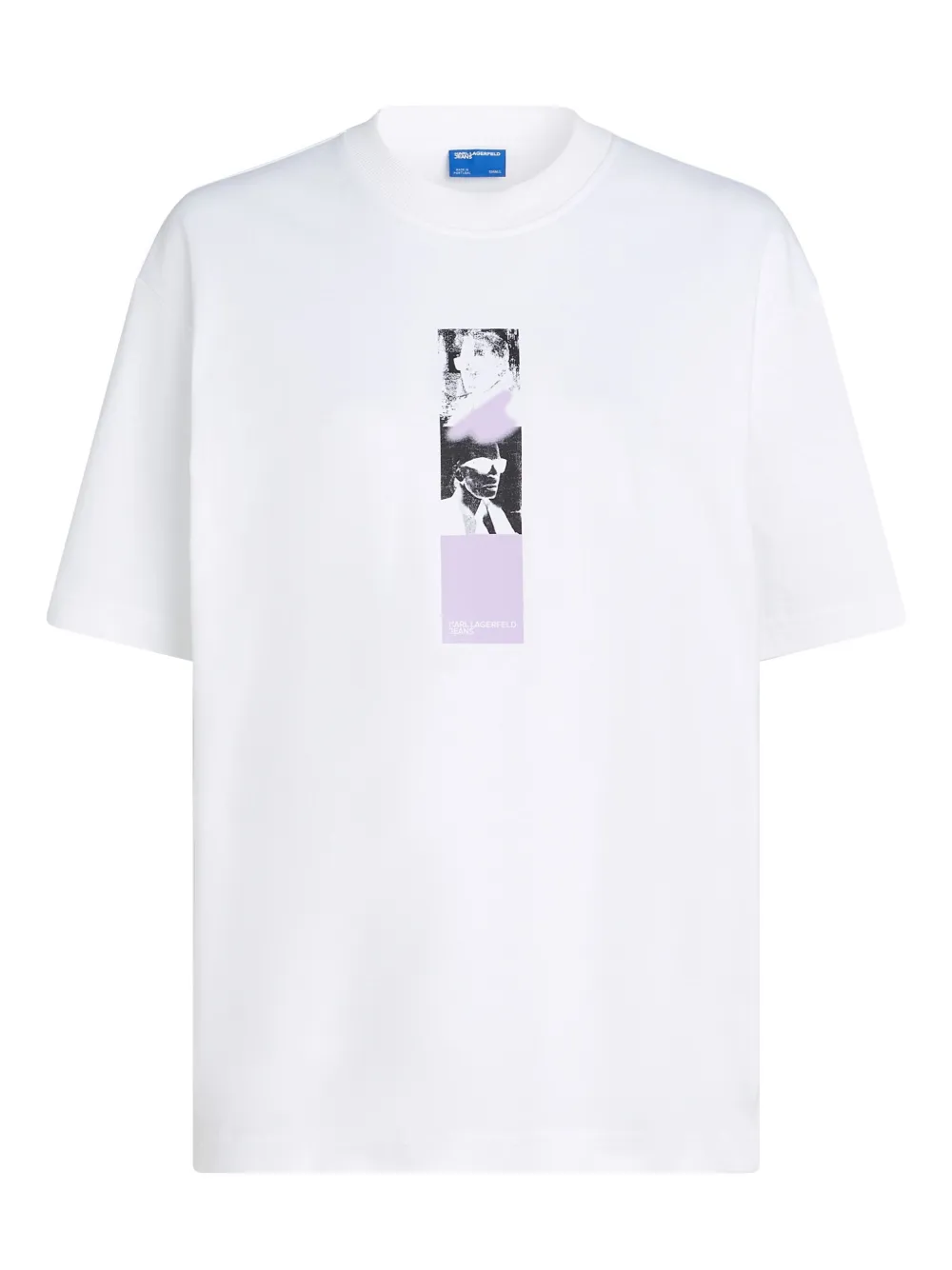 

Футболка Repeated Karl Karl Lagerfeld Jeans, белый