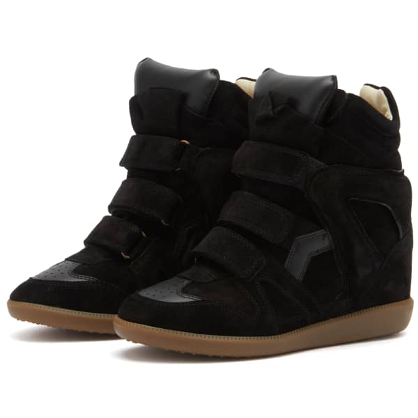 Высокие кеды Bekett Isabel Marant, черный — фото 2