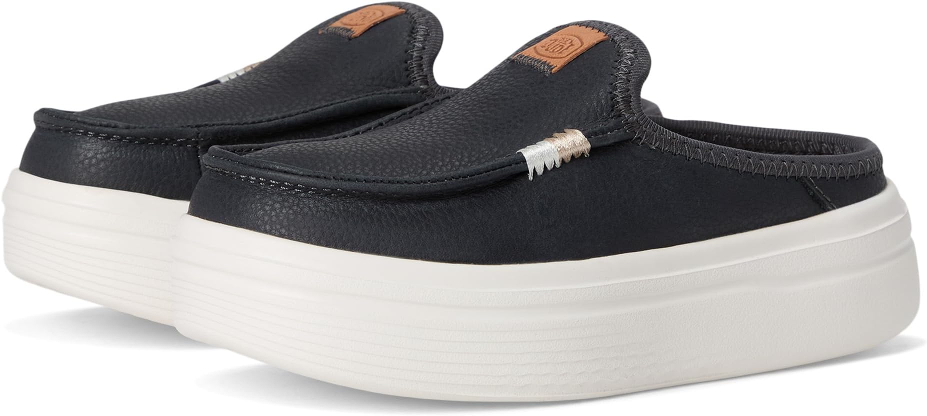 

Лоферы Hey Dude Kids Austin Lift Y Leather, Black