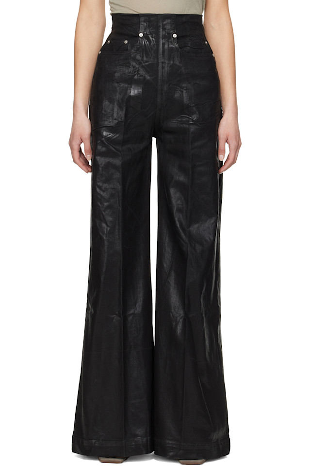 

Грязные джинсы Hollywood Dirt Cooper Rick Owens Drkshdw, черный