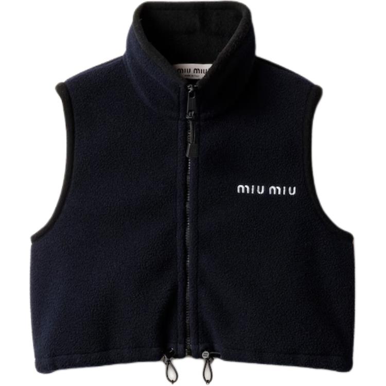 

MIU MIU Женская жилетка морской синий, Marine Blue