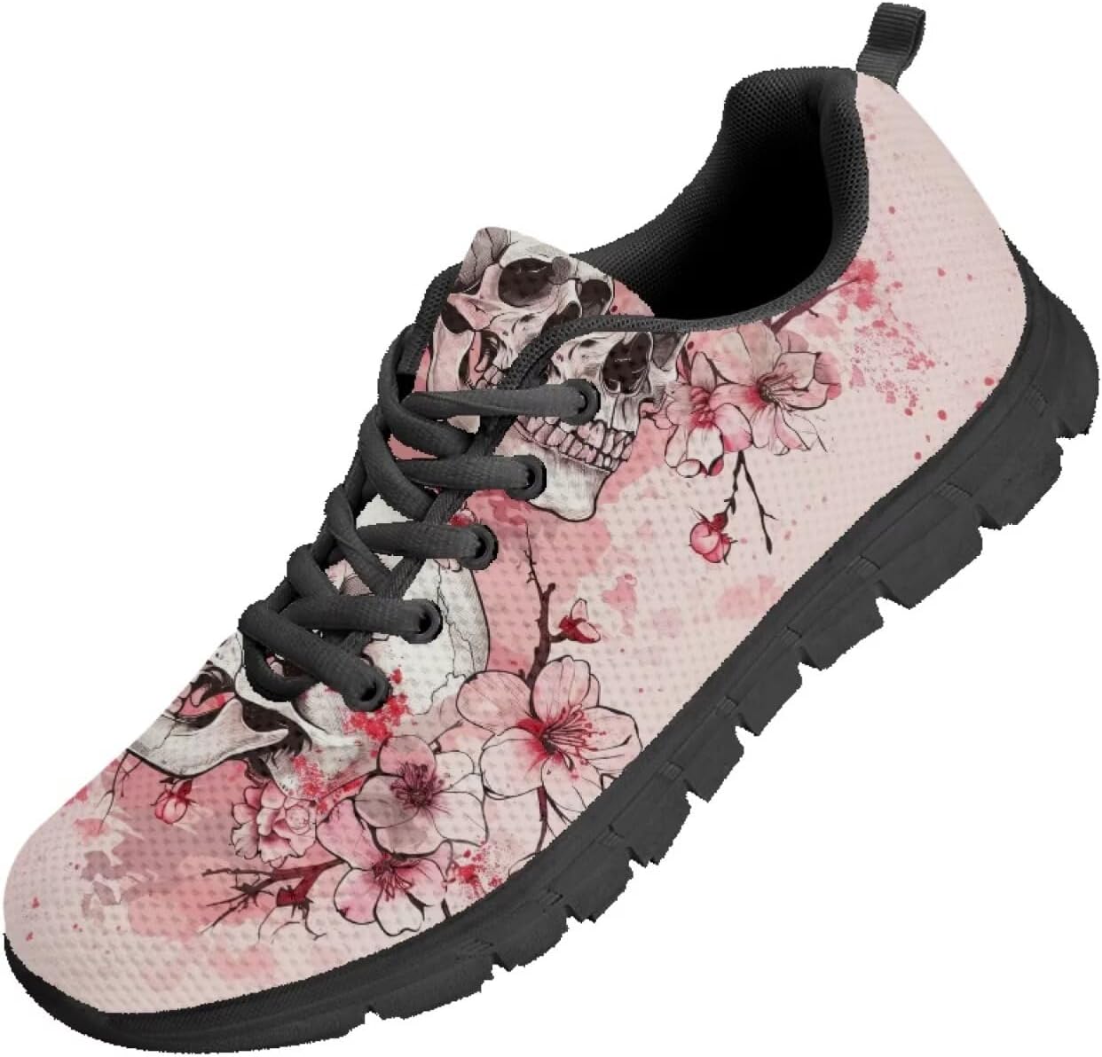 

Мужские кроссовки Funnydude Funny Print для бега, повседневные спортивные кроссовки с низким каблуком для спортзала, розовый