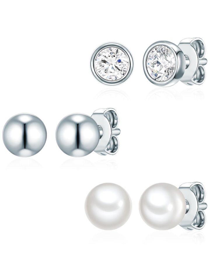 

Rafaela Donata Серьги Schmuckset Sterling Silber Süßwasser-Zuchtperle in silber
