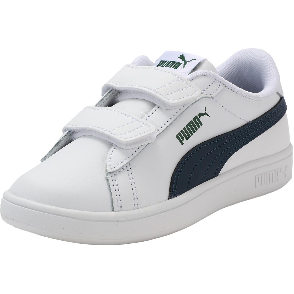 

Детские кроссовки для скейтбординга Smash 3.0 Low Top PUMA, белый/синий