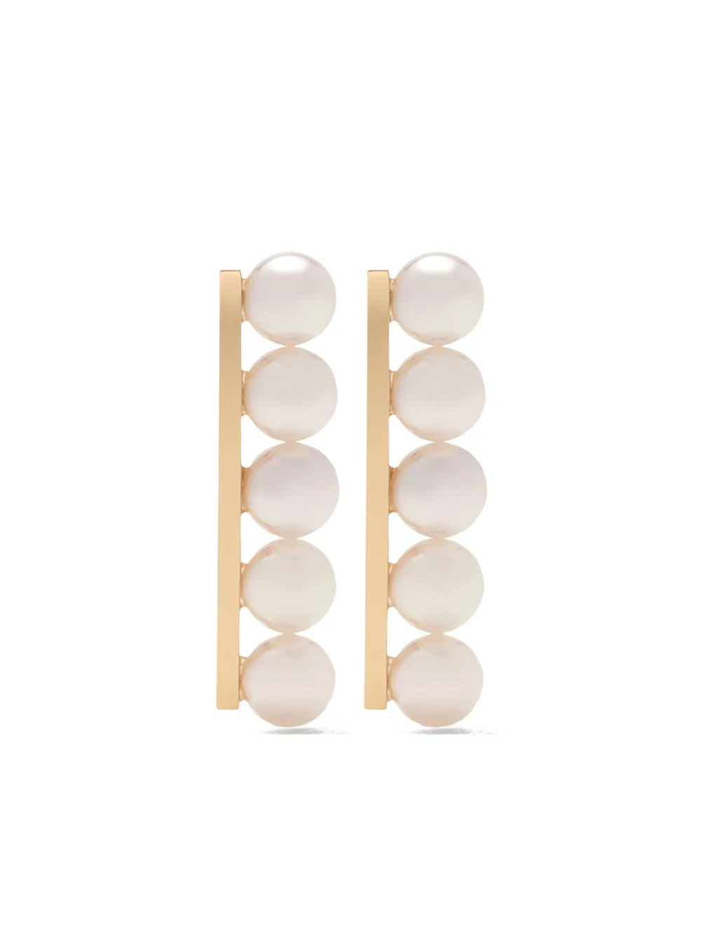 

Серьги Balance из желтого золота с жемчугом TASAKI, золотой