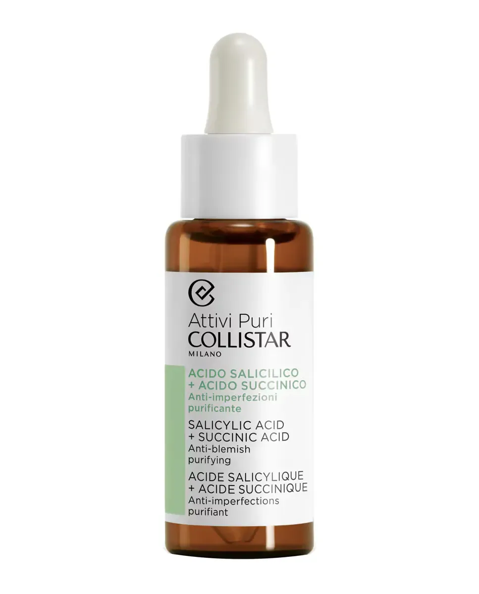Крем для лица Collistar — Капли Attivi Puri Салициловый + Сукциновый