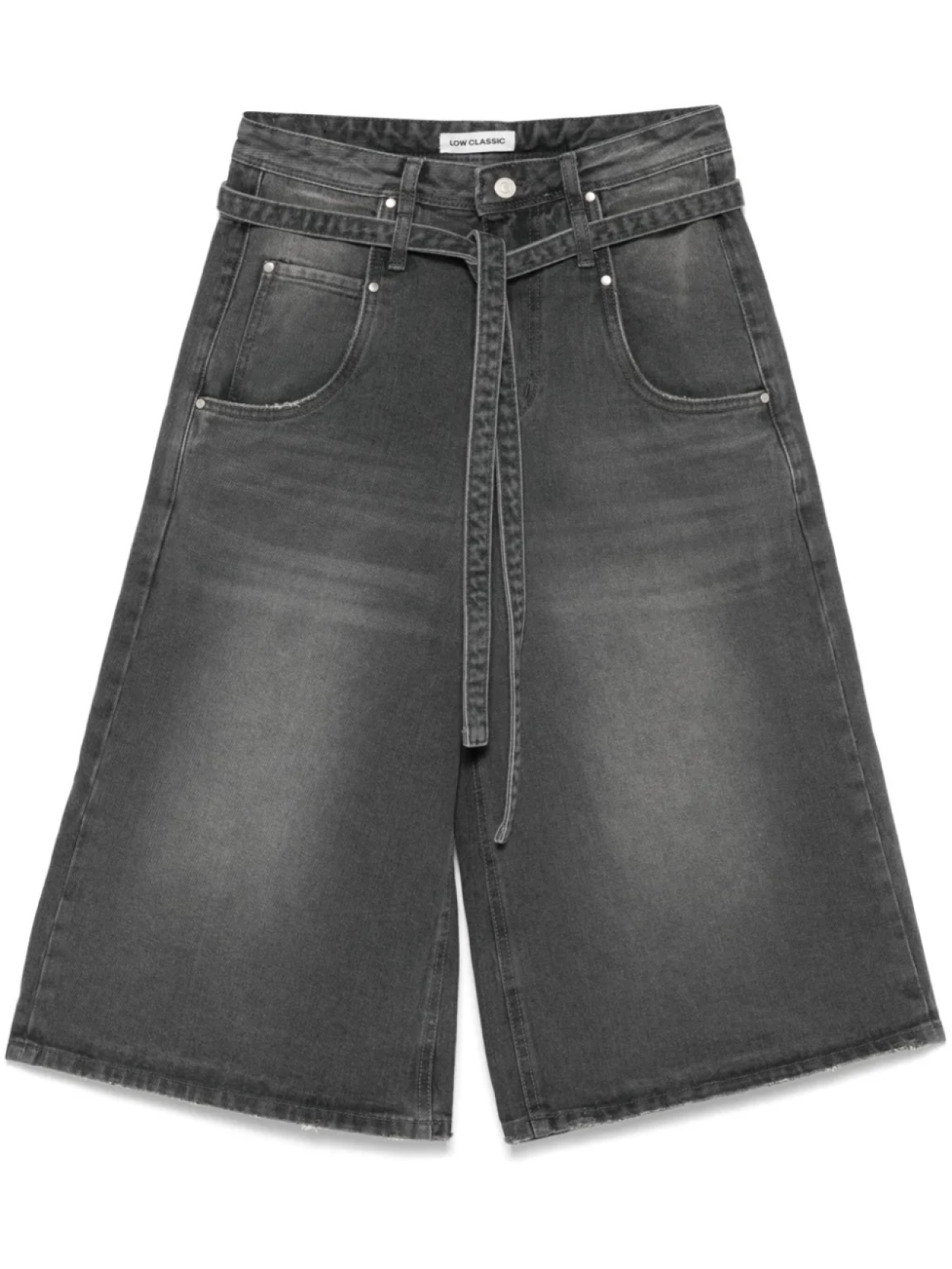 

Укороченные джинсы Low Classic, серый