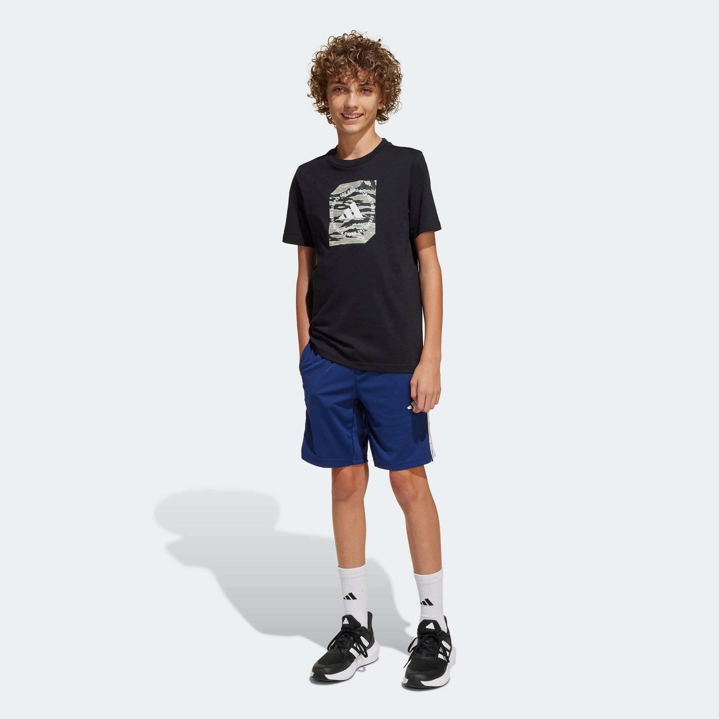Adidas Sportswear Футболка Performance в черном цвете — фото 4