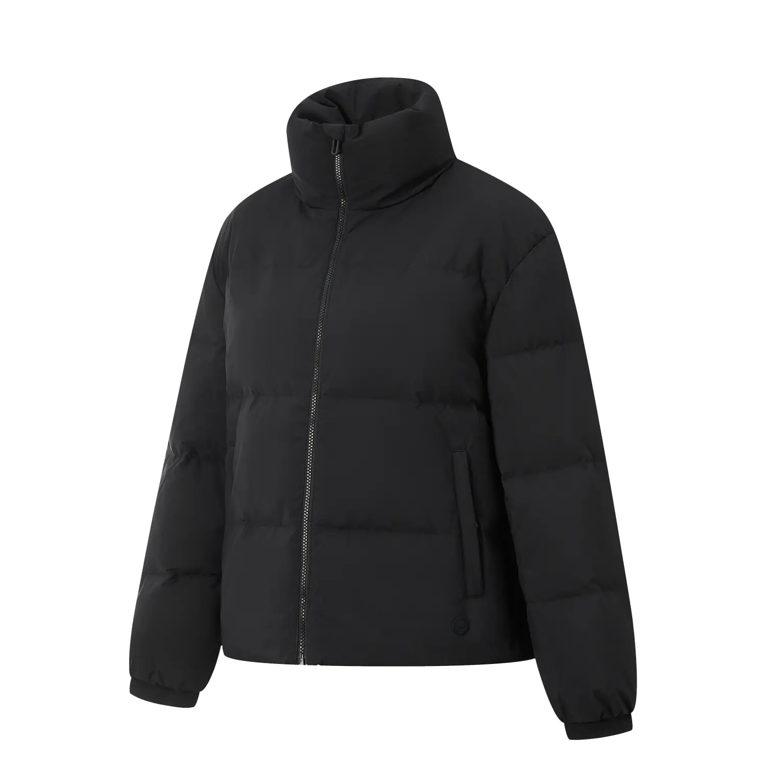 

LINING Фитнес куртка пуховая женская черная, Black
