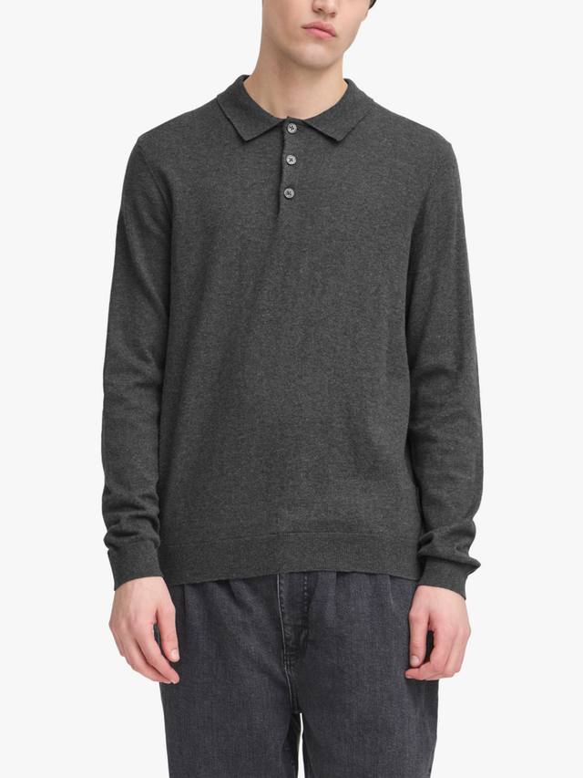 

Футболка-поло с длинным рукавом Frode из хлопковой смеси Casual Friday