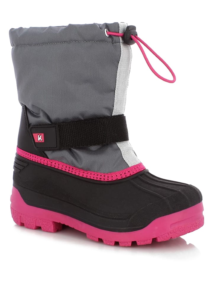

Сапоги Kimberfeel Winterstiefel Logan, цвет Grau/Pink