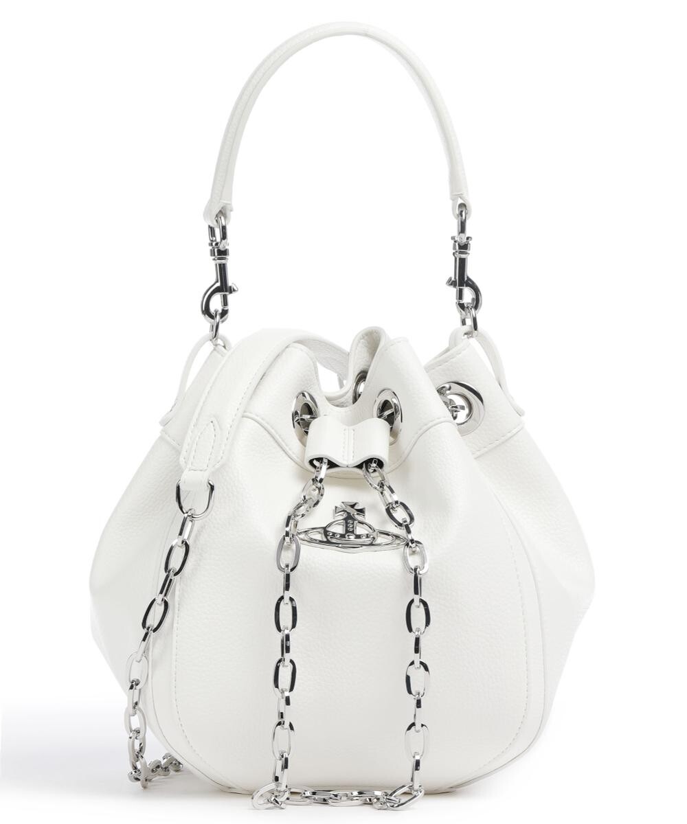 

Сумка-ведро Chrissy из искусственной кожи Vivienne Westwood, белый